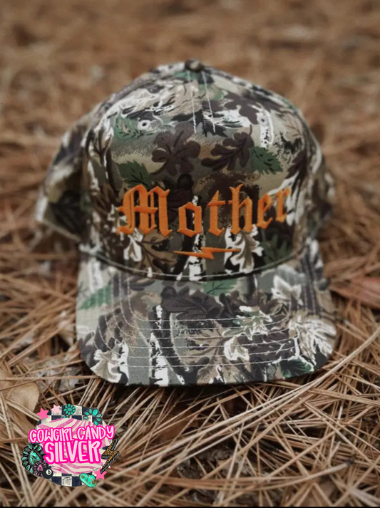 Camo Mother Orange Trend Hat
